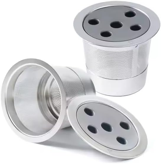 Metal K-Cup Reusable 5 holes Stainless Steel for Keurig Supreme & Supreme Plus