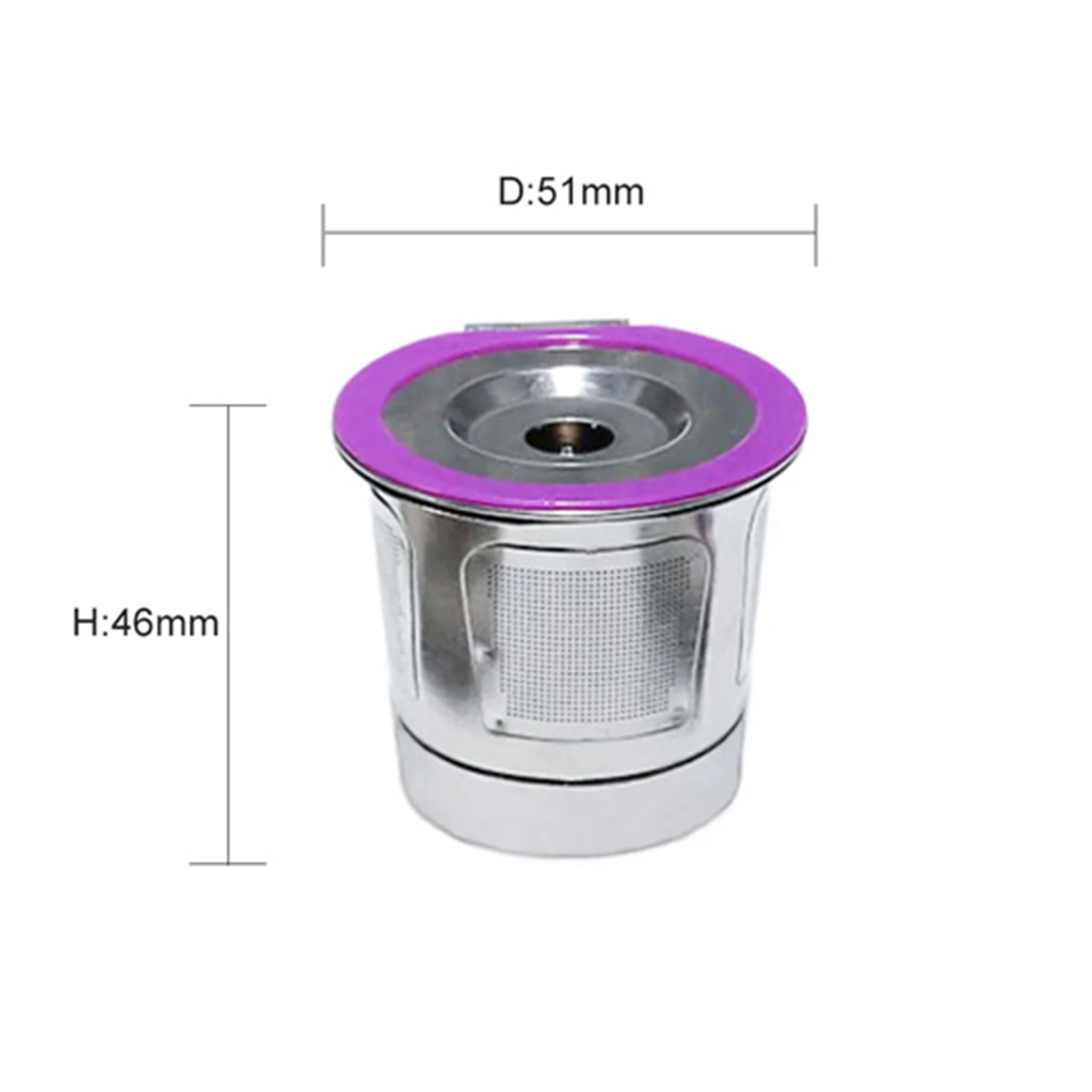 Metal K - Cup Reusable Stainless Steel Keurig K cup for Keurig 1.0 2.0 Reusable Coffee Filter - Colombian Coffee
