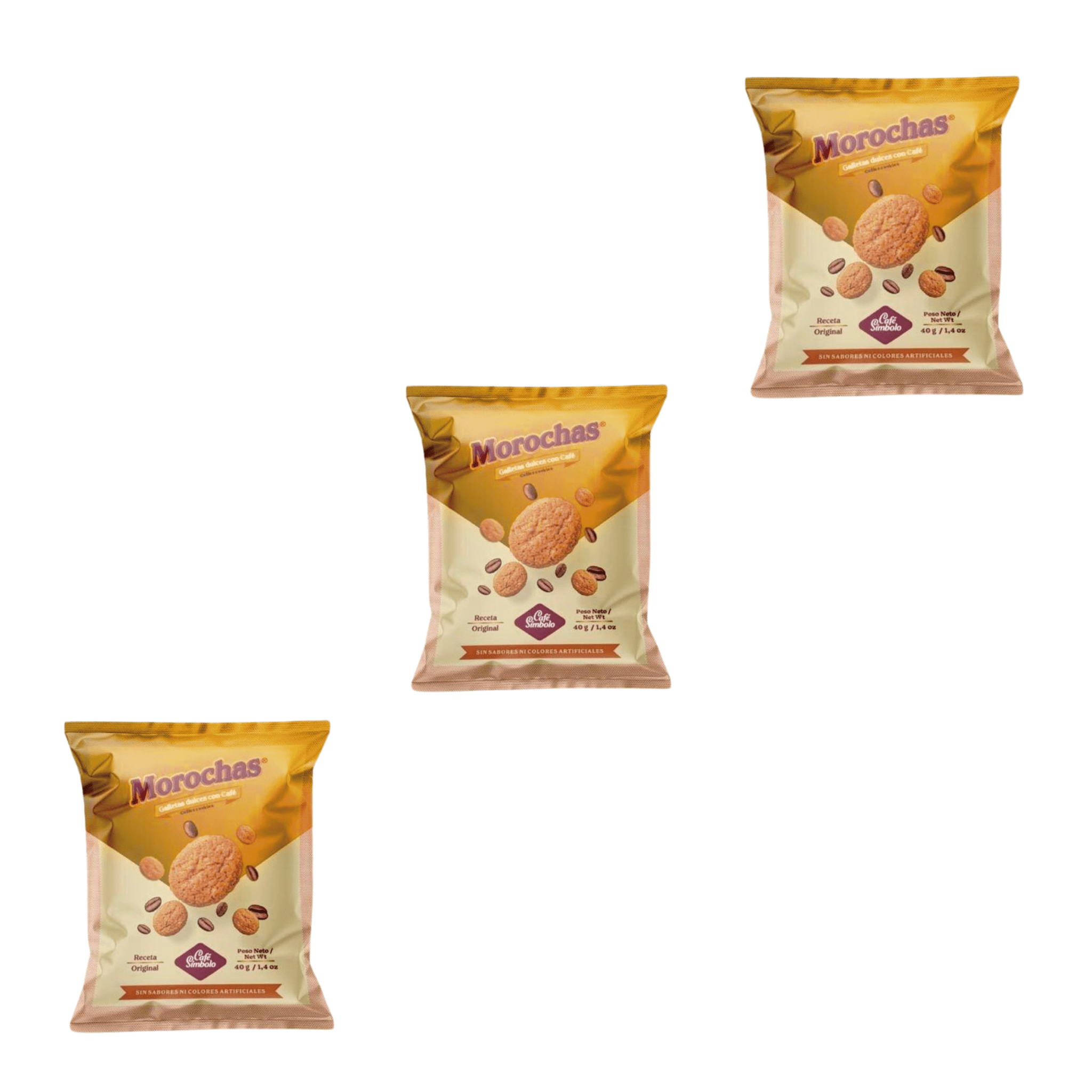 Morochas Coffee Cookies: A pack of 8 units - Colombian Coffee