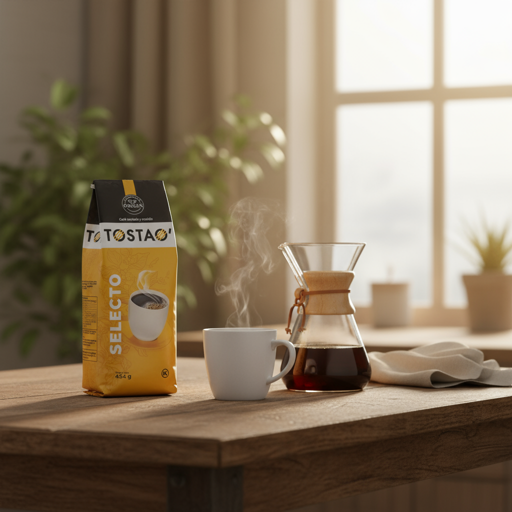 Tostao Selecto Medium Roast Ground Coffee