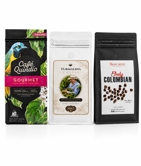Colombia Origins Bundle — Antioquia · Quindío · Santa Marta | 3 Coffees, Limited Run