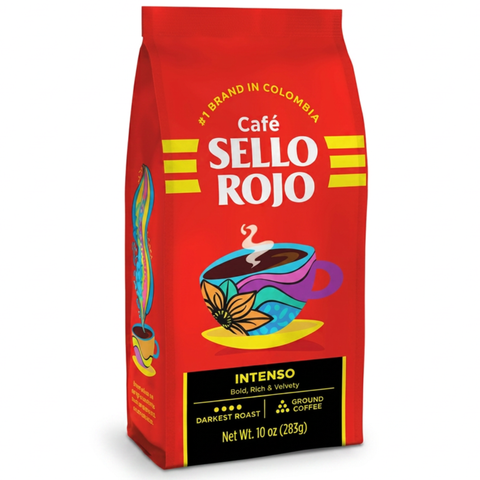 Sello Rojo Intenso Ground Coffee, 10 oz