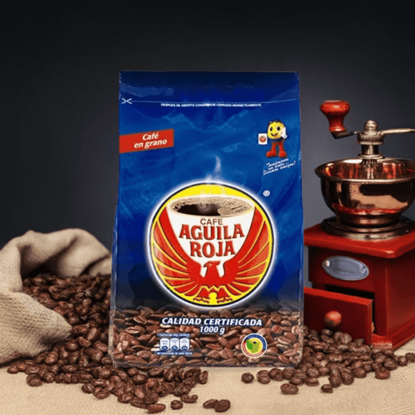 Cafe Aguila Roja Ground & Whole Bean Coffee Authentic Colombian