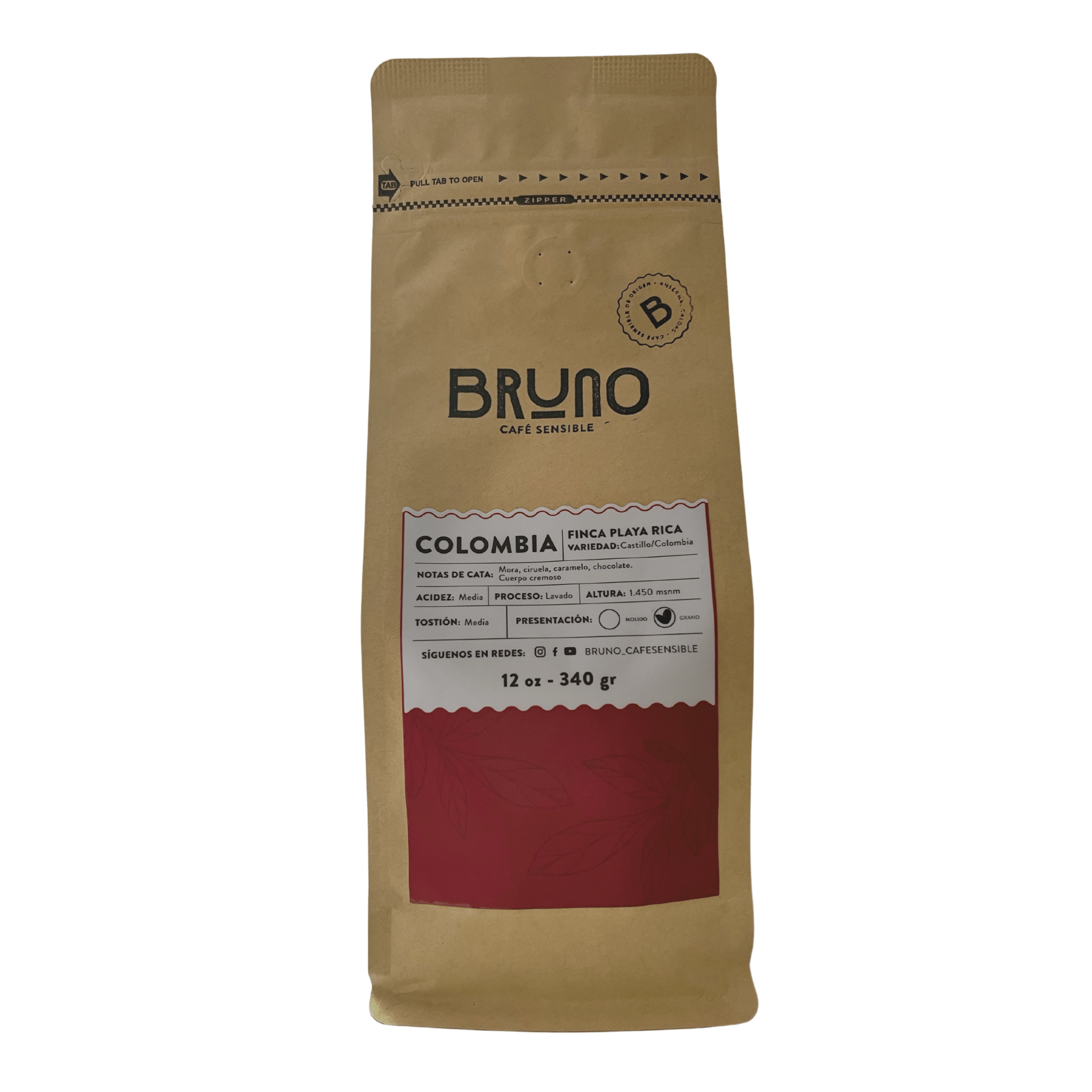 Bruno Special Washed Coffee Beans - Colombian Coffee