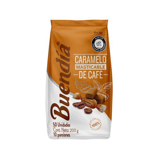 Buendia Chewy Coffee Candy – 50 Pack | ColombianCoffee.us