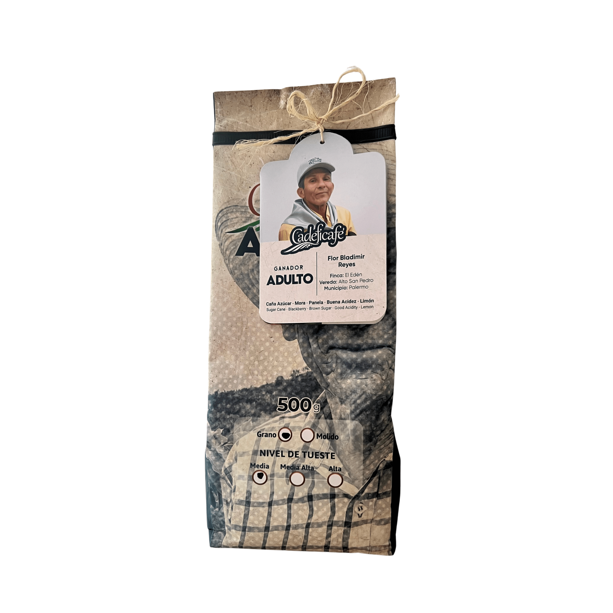 Cadeficafe Adulto Coffee Beans Origin Huila 17.6 oz - Colombian Coffee