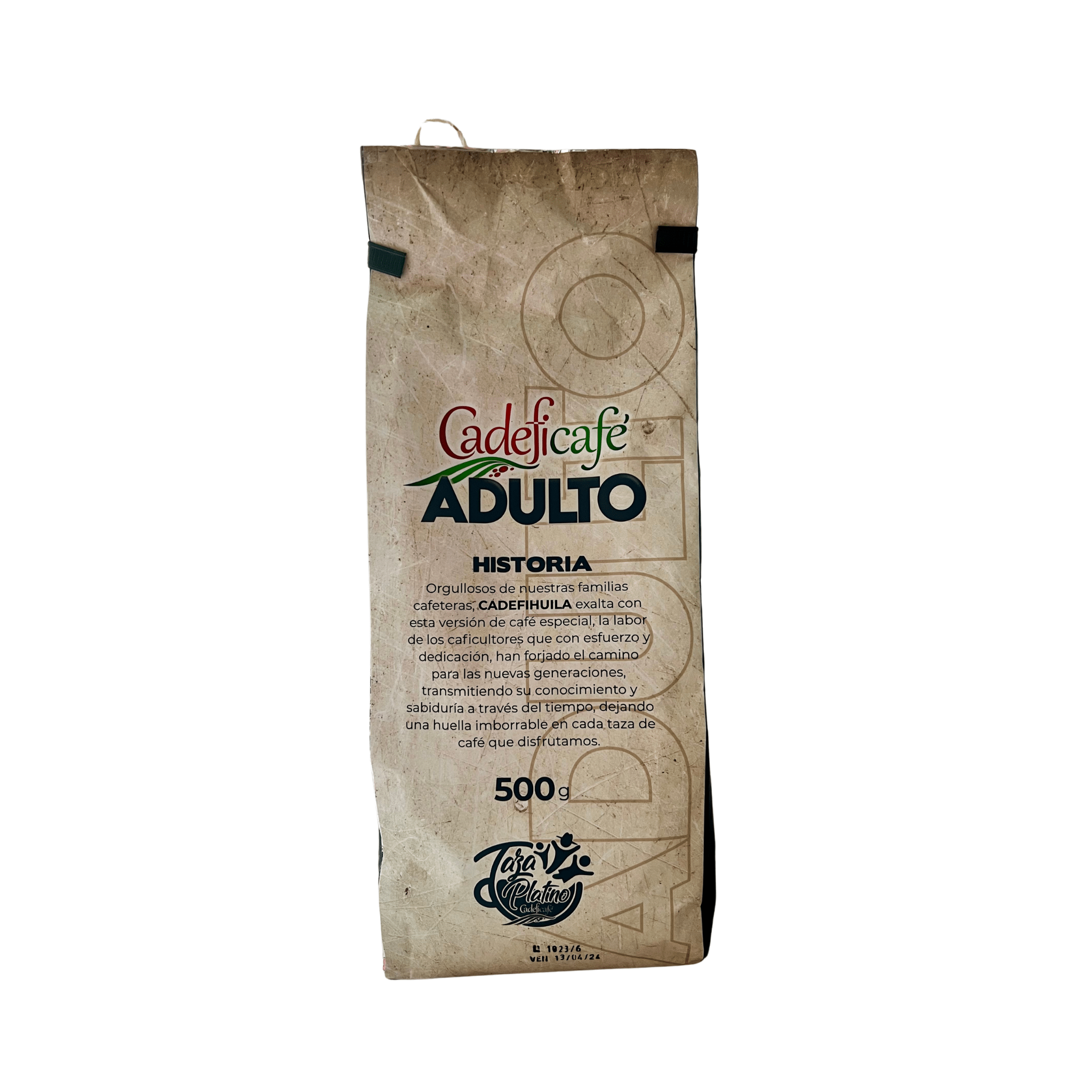 Cadeficafe Adulto Coffee Beans Origin Huila 17.6 oz - Colombian Coffee