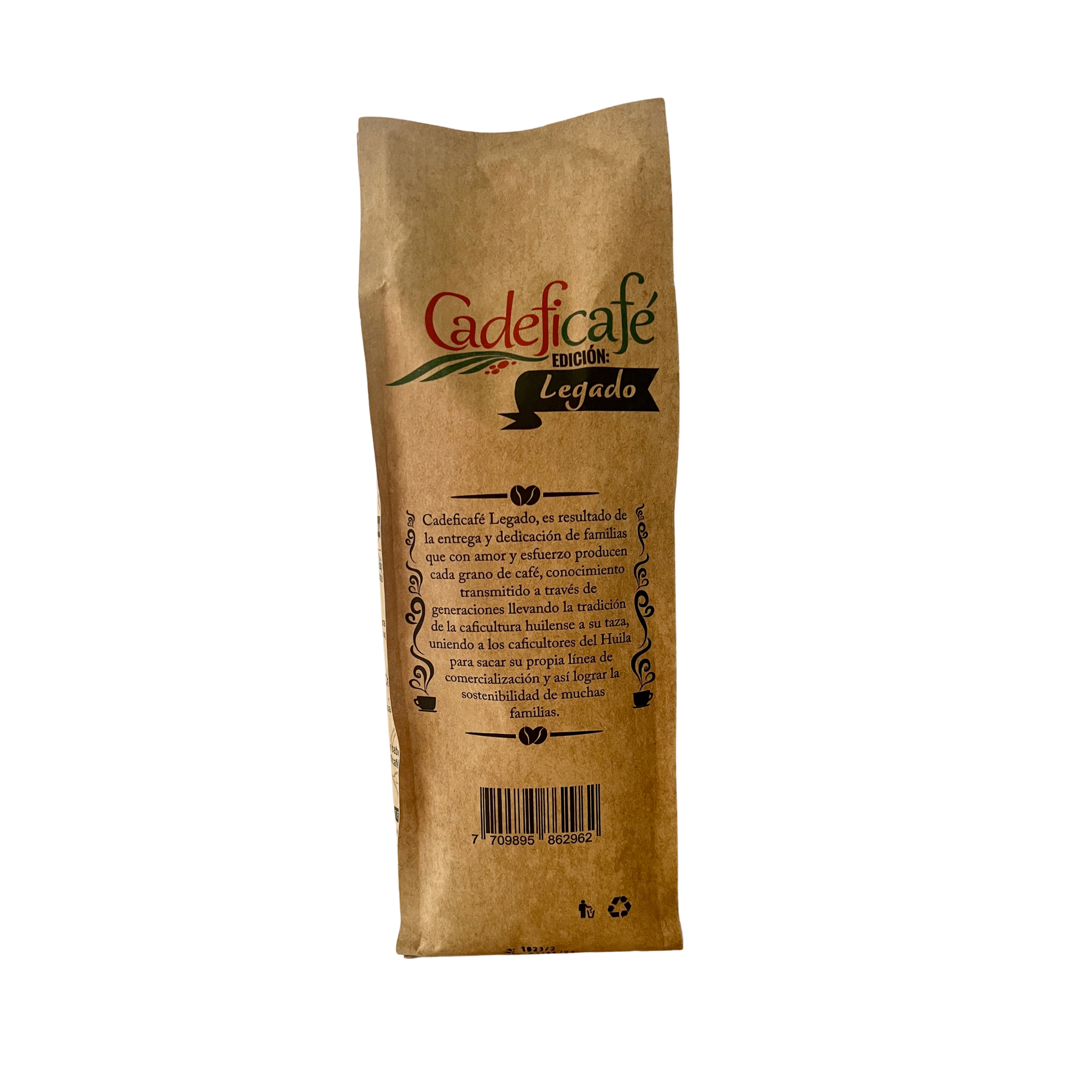 Cadeficafe Legado Coffee Beans Origin Huila 17.6 oz - Colombian Coffee