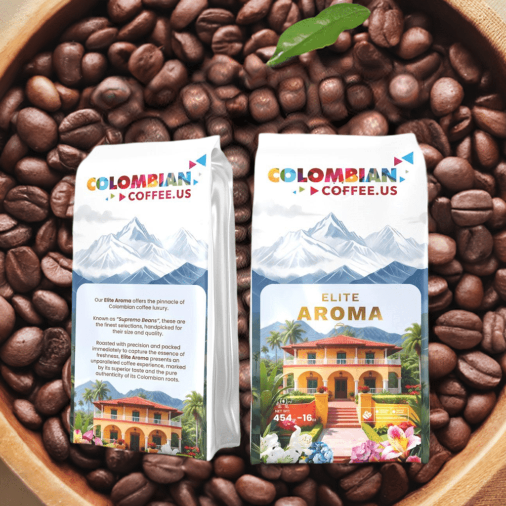 Colombian Supremo Elite Aroma Roasted Beans - Colombian Coffee