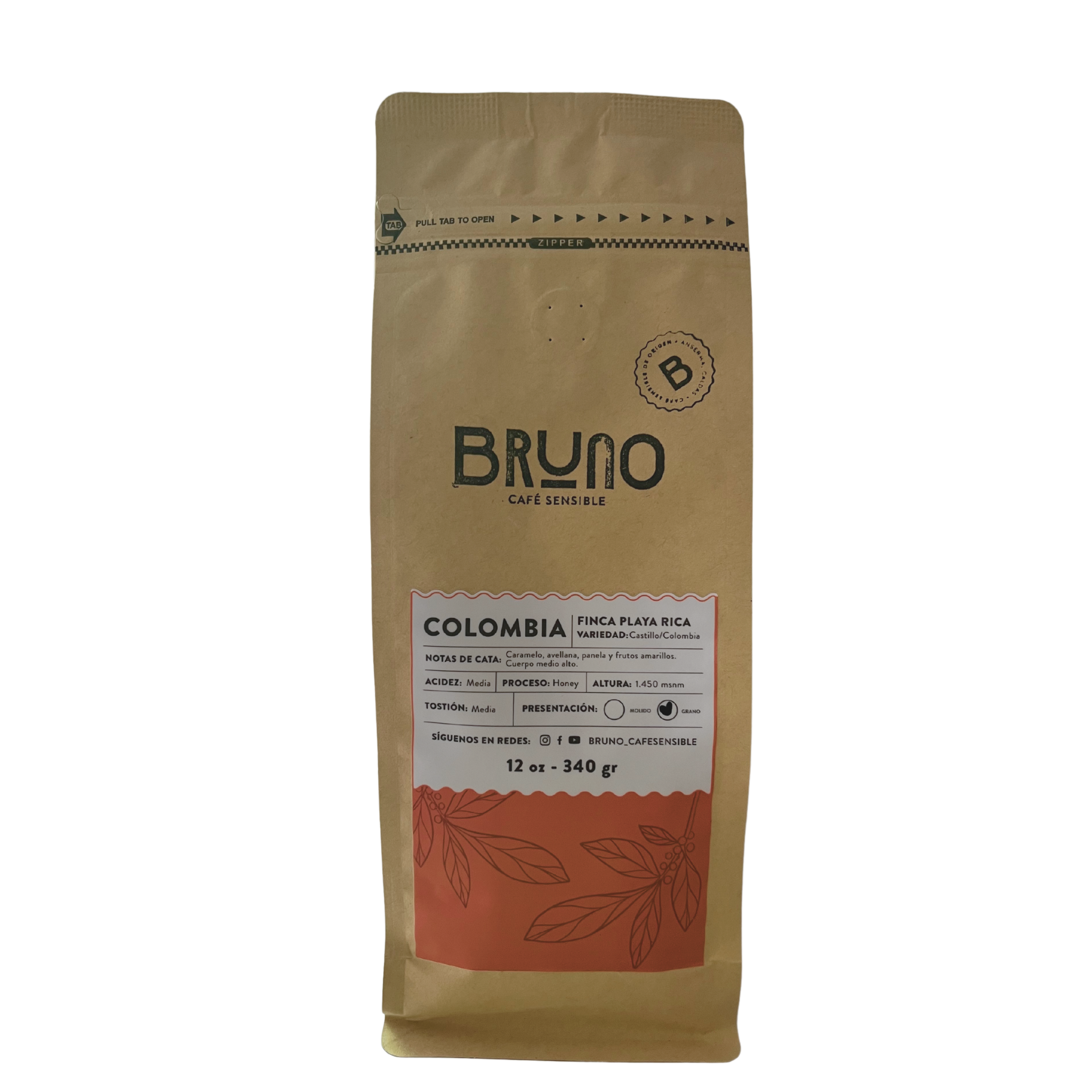 Bruno Honey Coffee Beans