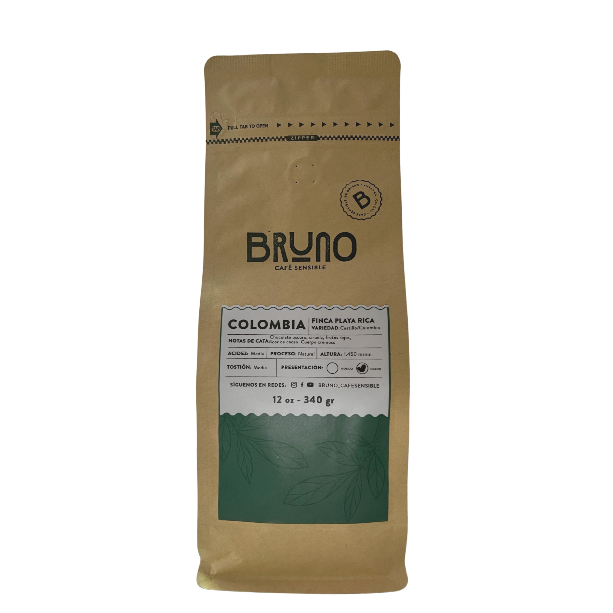 Bruno Natural Coffee Beans