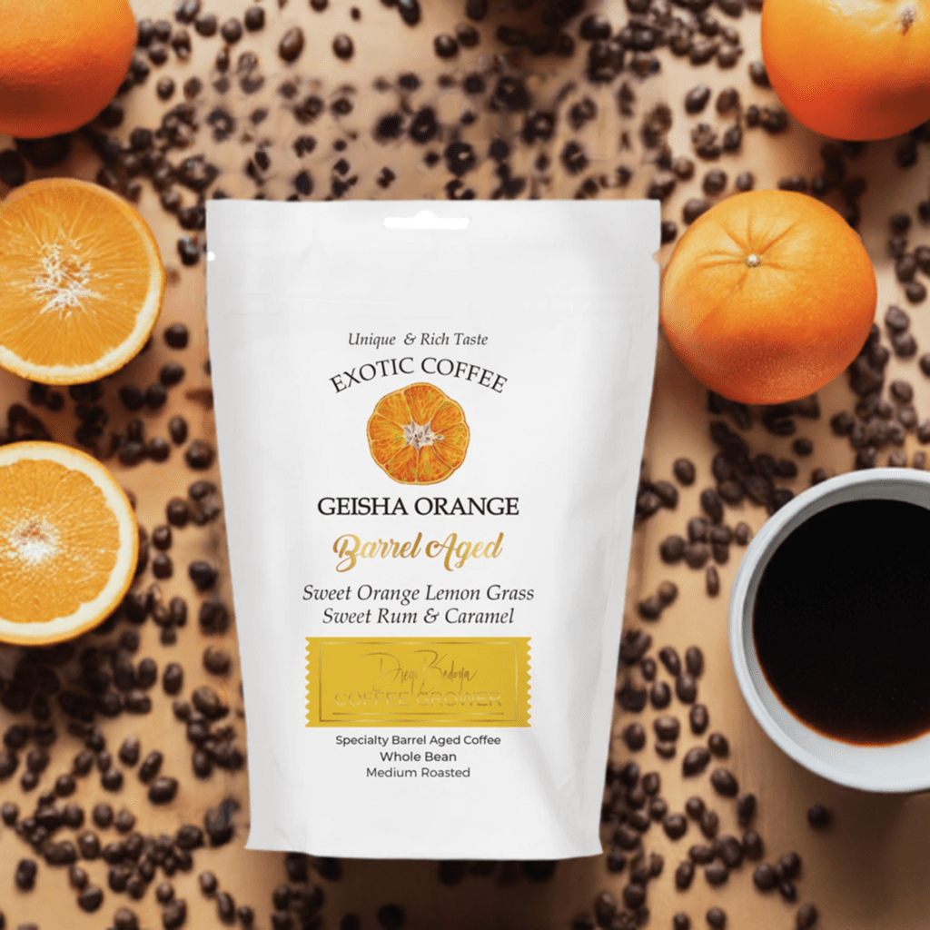 Exotic Coffee Geisha Orange by Diego Bedoya - Colombian Coffee