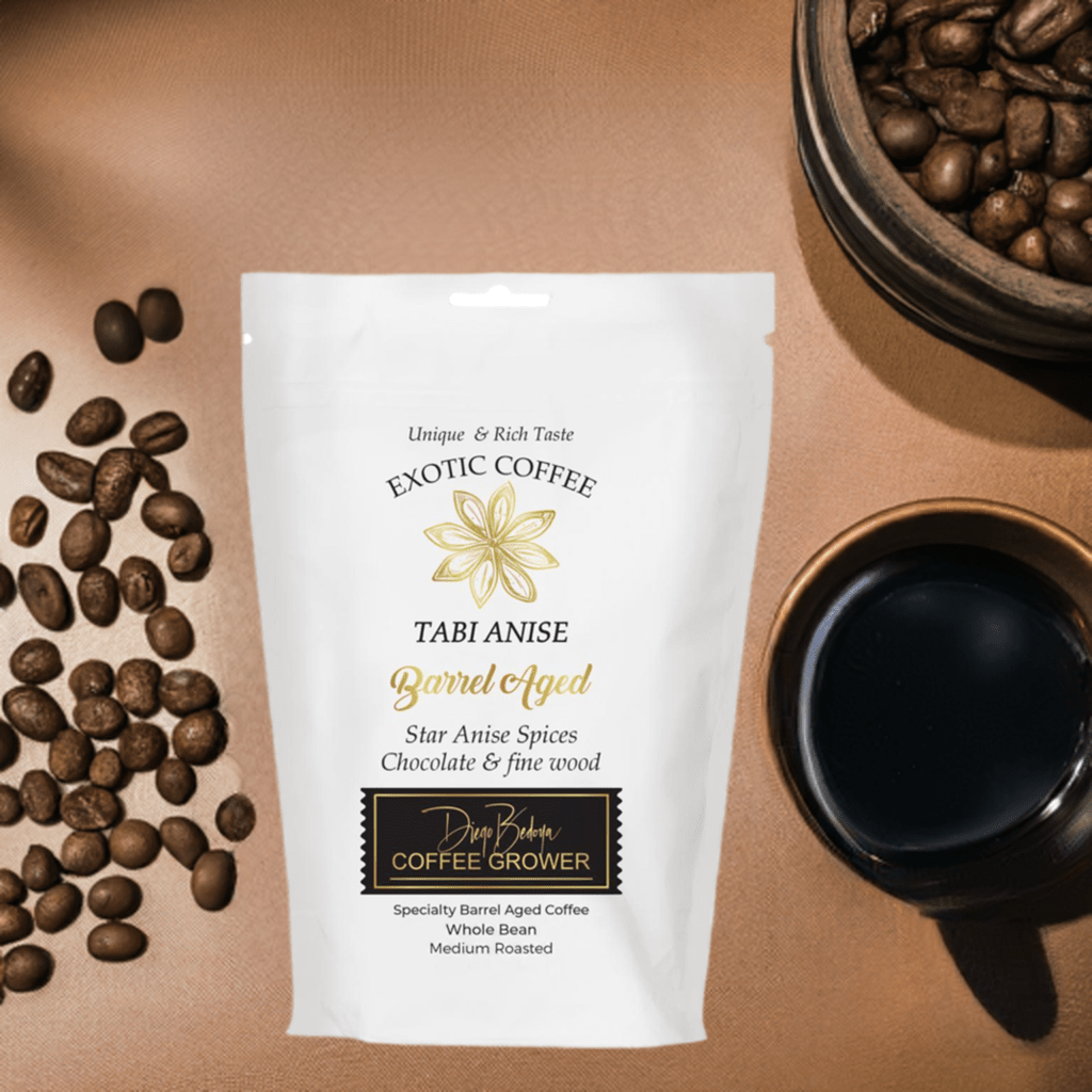 Exotic Coffee Star Anise by Diego Bedoya - Colombian Coffee