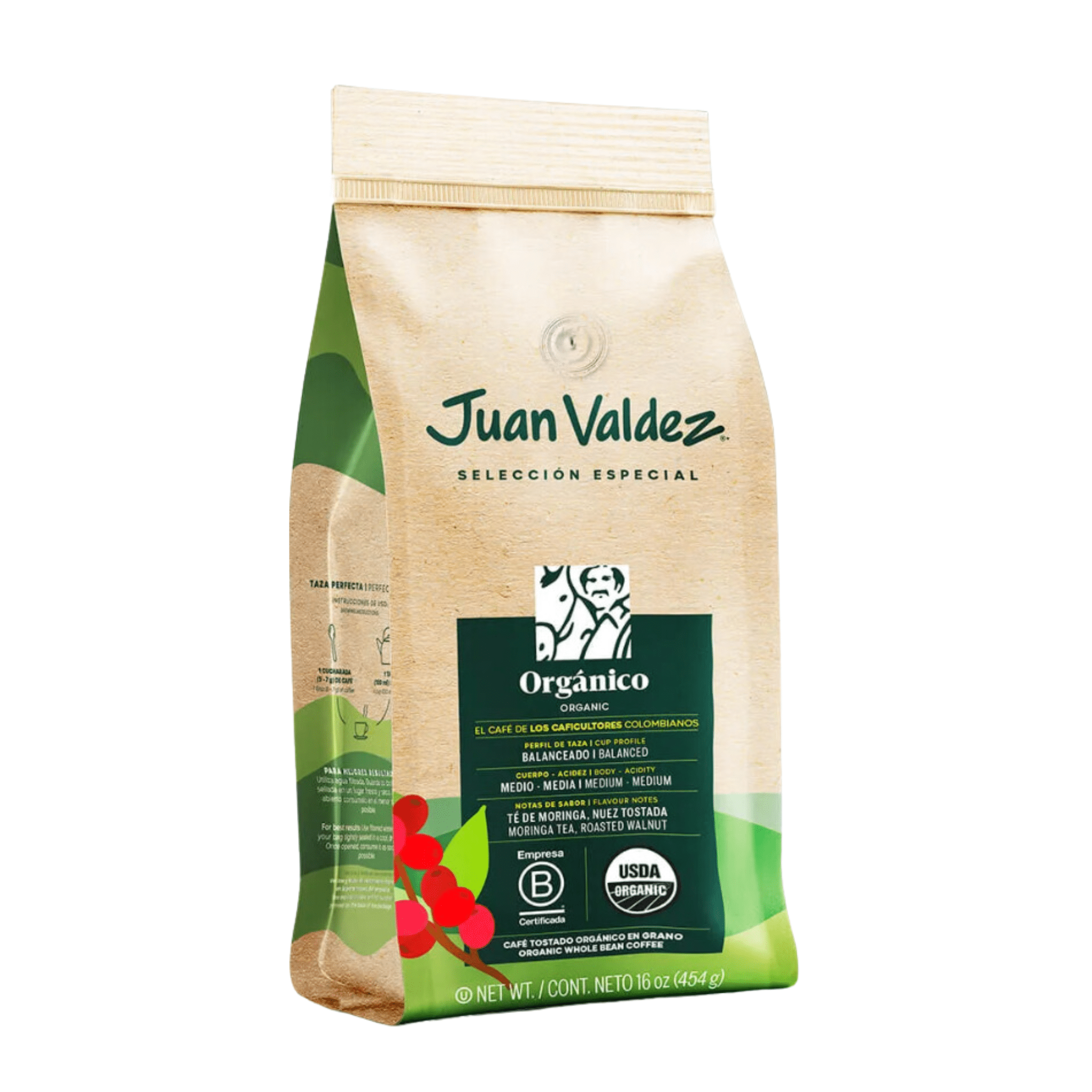 Juan Valdez Organic Medium Roast Coffee - Colombian Coffee