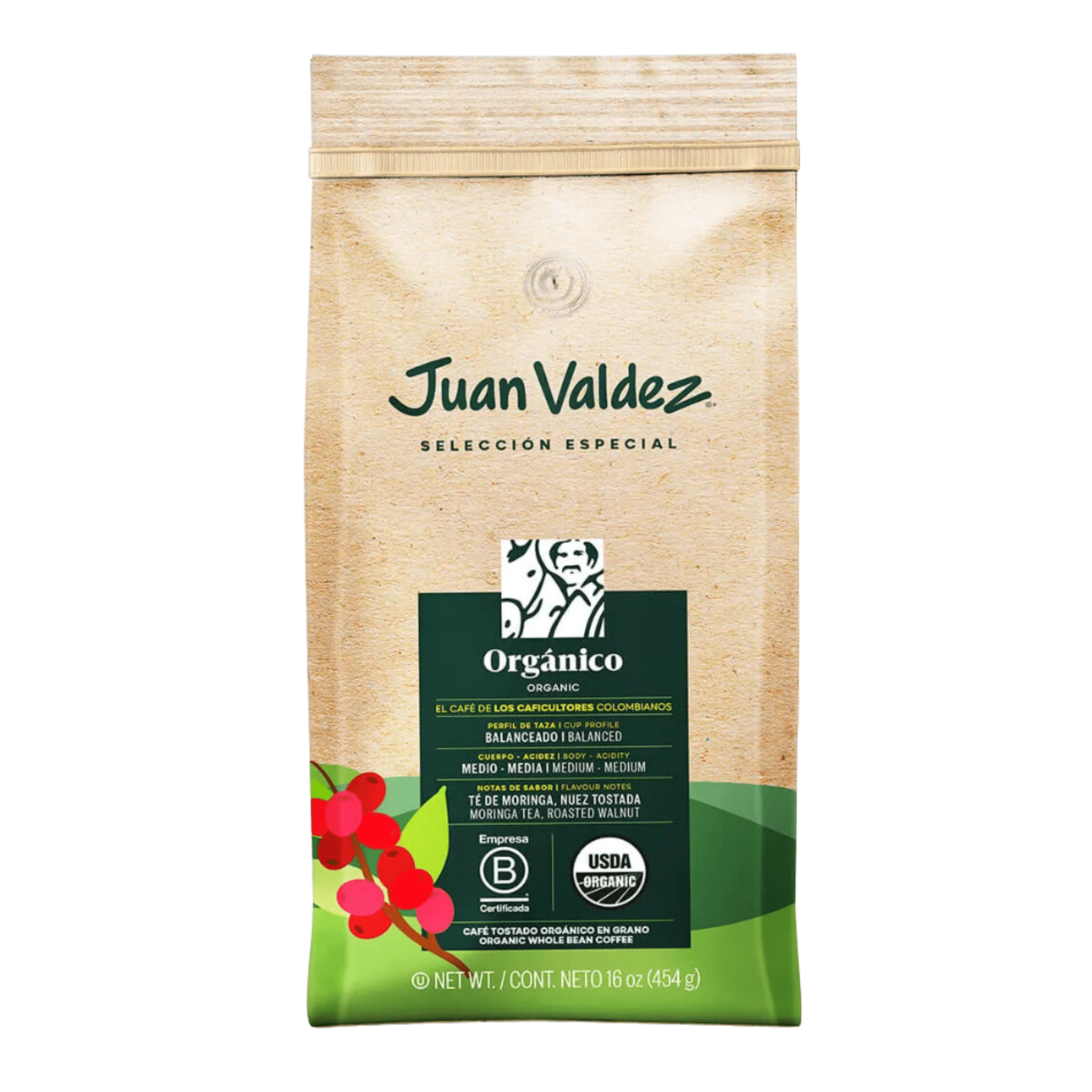 Juan Valdez Organic Medium Roast Coffee - Colombian Coffee