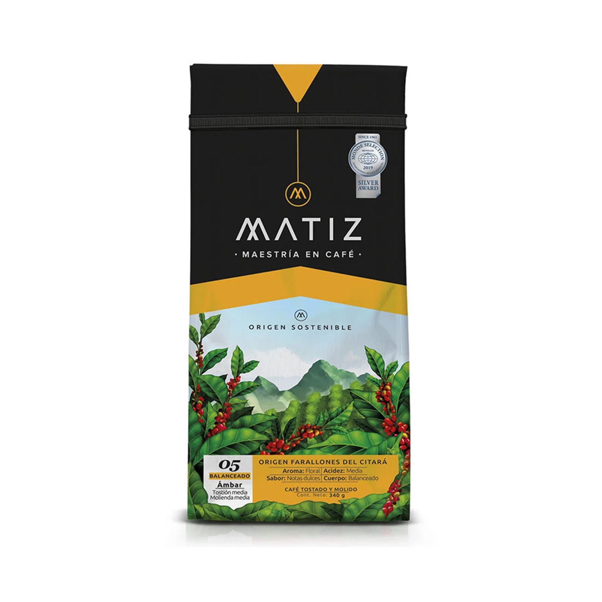 Matiz Ambar Ground Coffee - Colombian Coffee