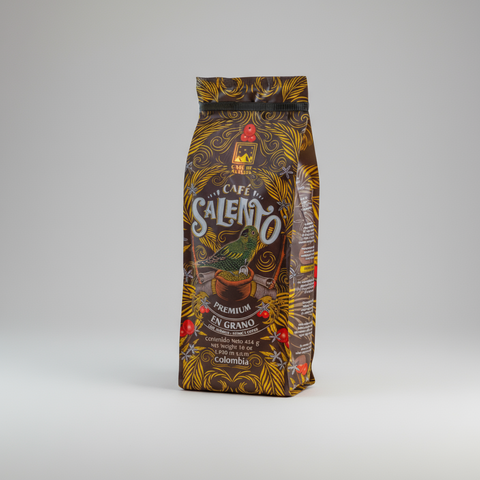 Granos de café premium de Salento