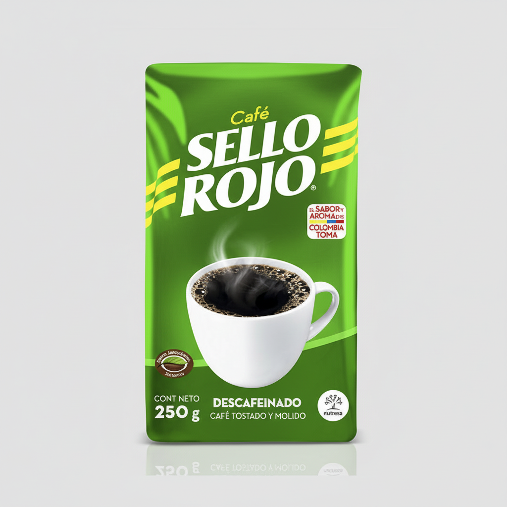 Sello Rojo Descafeinado: