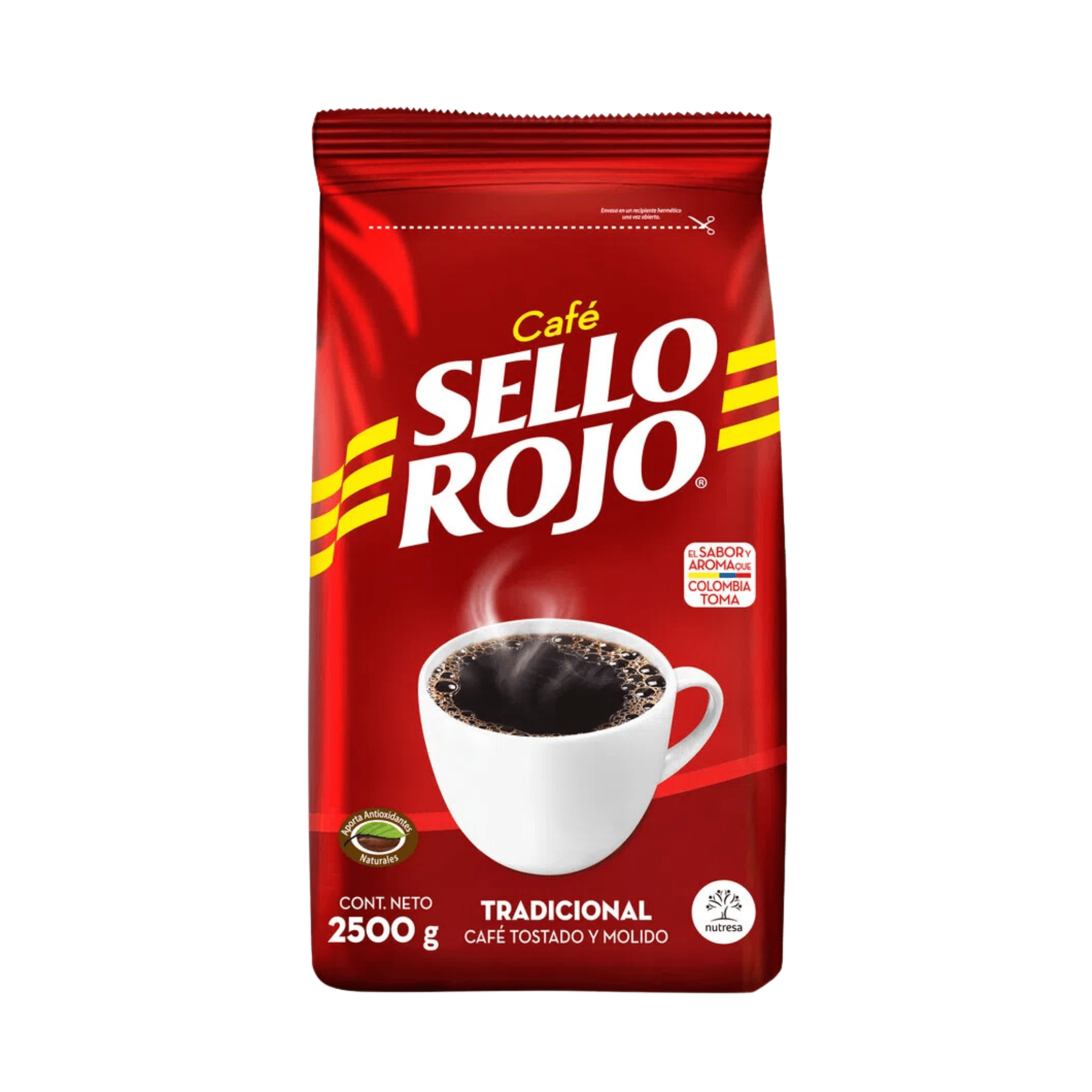 Sello Rojo Ground Coffee Tradicional - Colombian Coffee