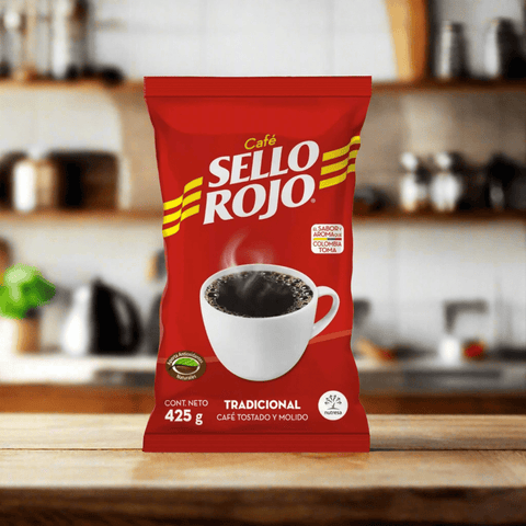 Sello Rojo Ground Coffee Tradicional - Colombian Coffee