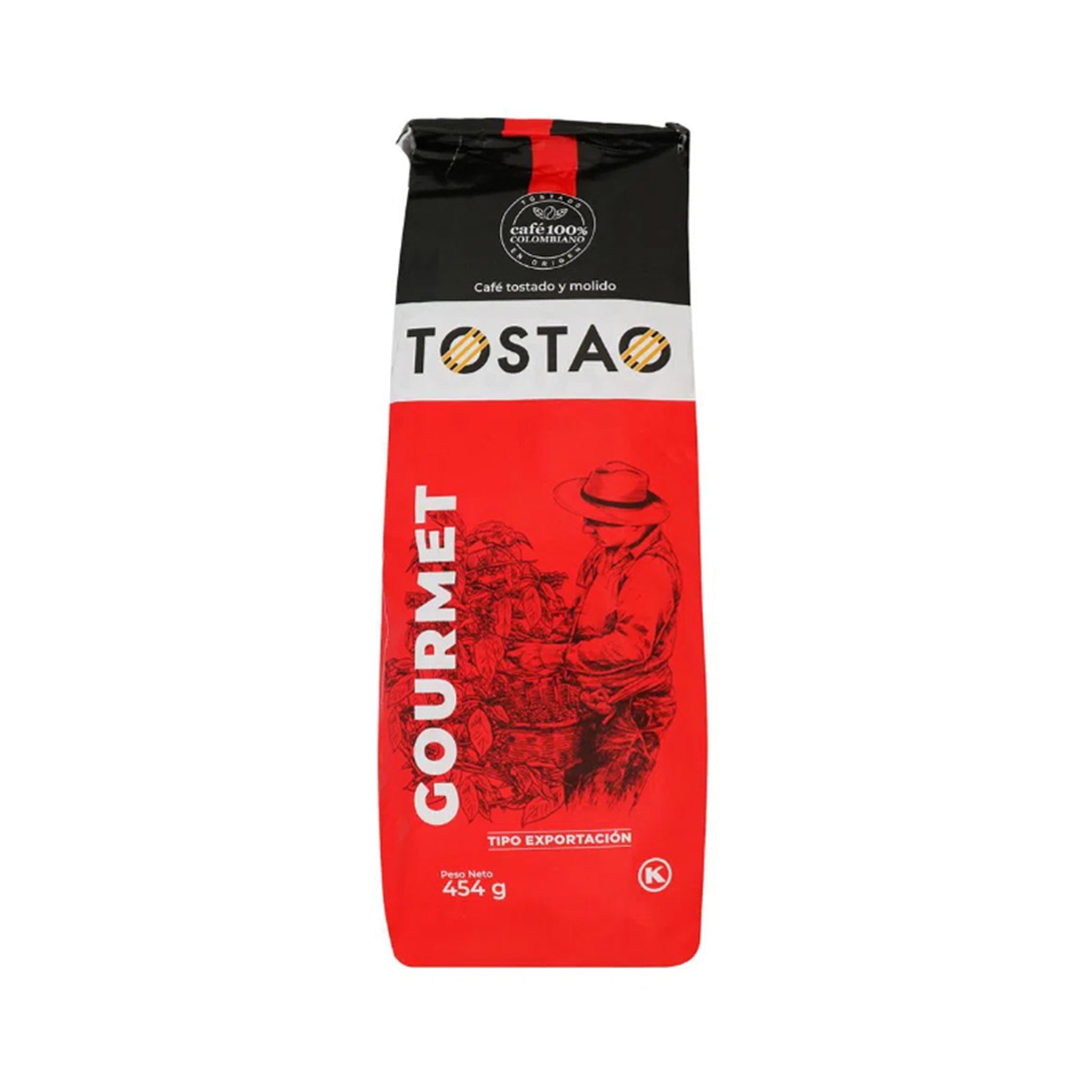 Tostao Gourmet Medium Roast Ground Coffee - Colombian Coffee