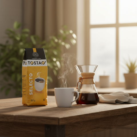 Tostao Selecto Medium Roast Ground Coffee