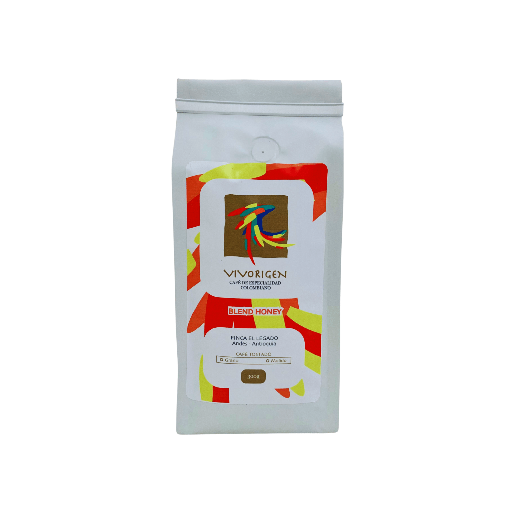 Vivorigen Blend Honey Coffee Beans - Colombian Coffee