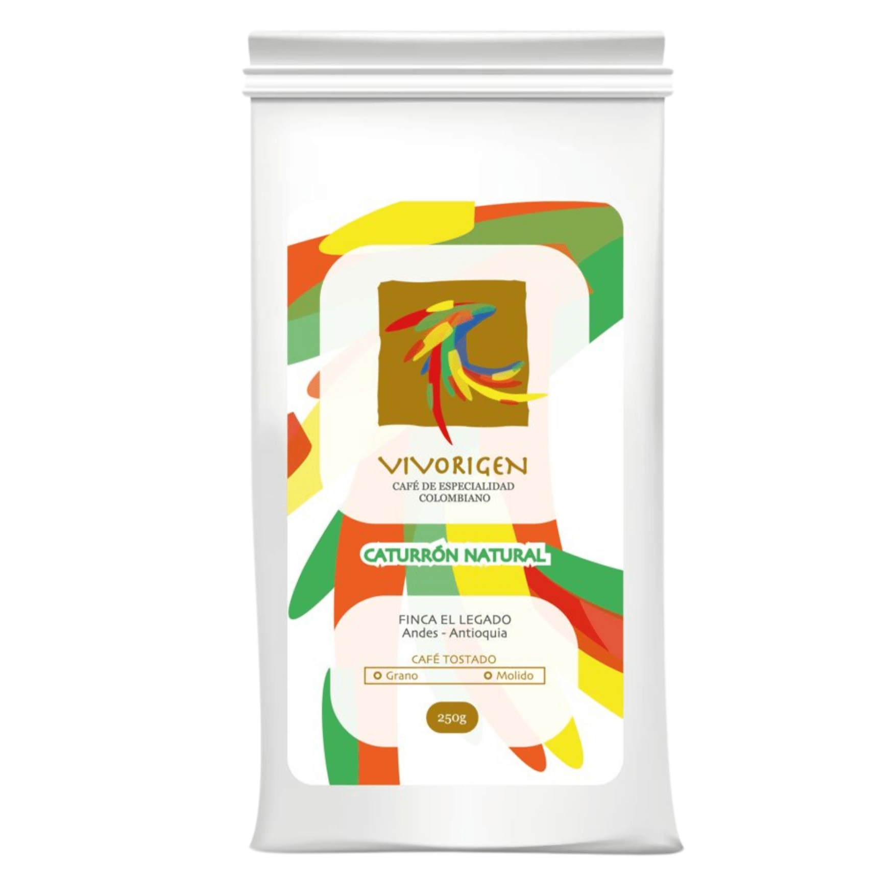 Vivorigen Coffee Colombian Ombligon Natural - Colombian Coffee